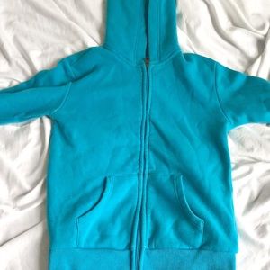 Kinda fitting zip up funky hoodie